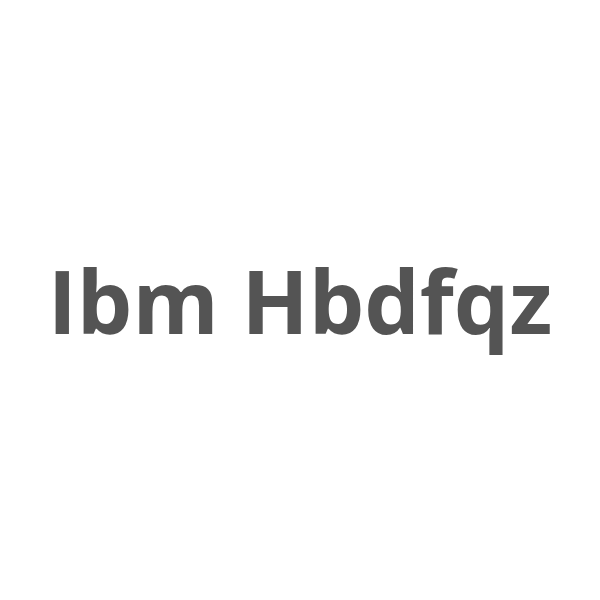 Ibm Hbdfqz